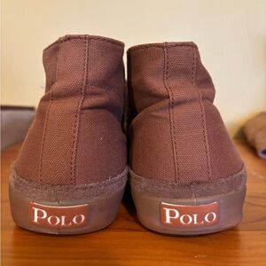 Polo by Ralph Lauren Men’s Brown Sneakers